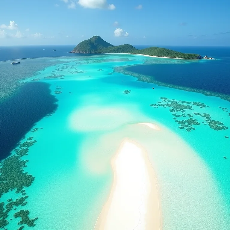 Praia paradisíaca de Fernando de Noronha.