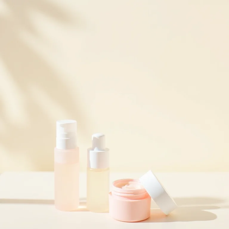 Produtos de limpeza facial suave para pele madura