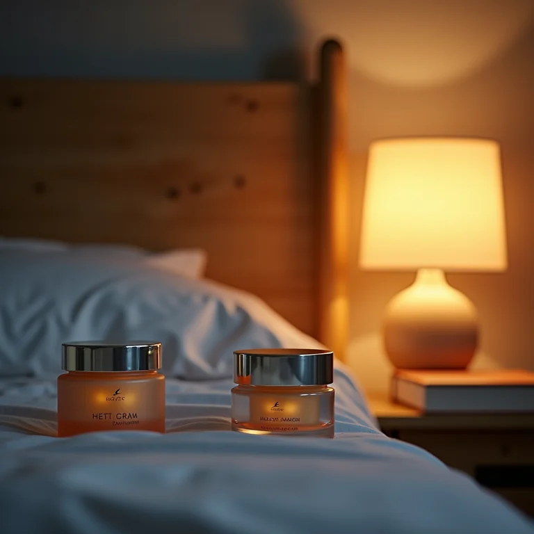 Produtos de tratamento noturno para reparação da pele