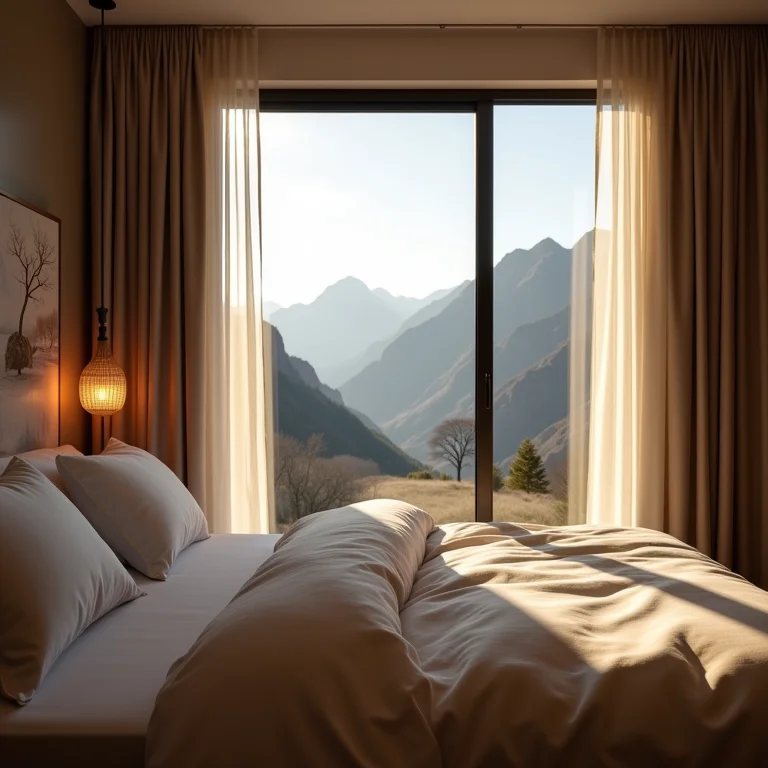 Quarto de hotel em Machu Picchu.