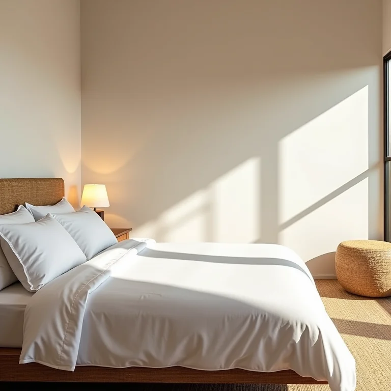 Quarto de pousada aconchegante em São Miguel dos Milagres.