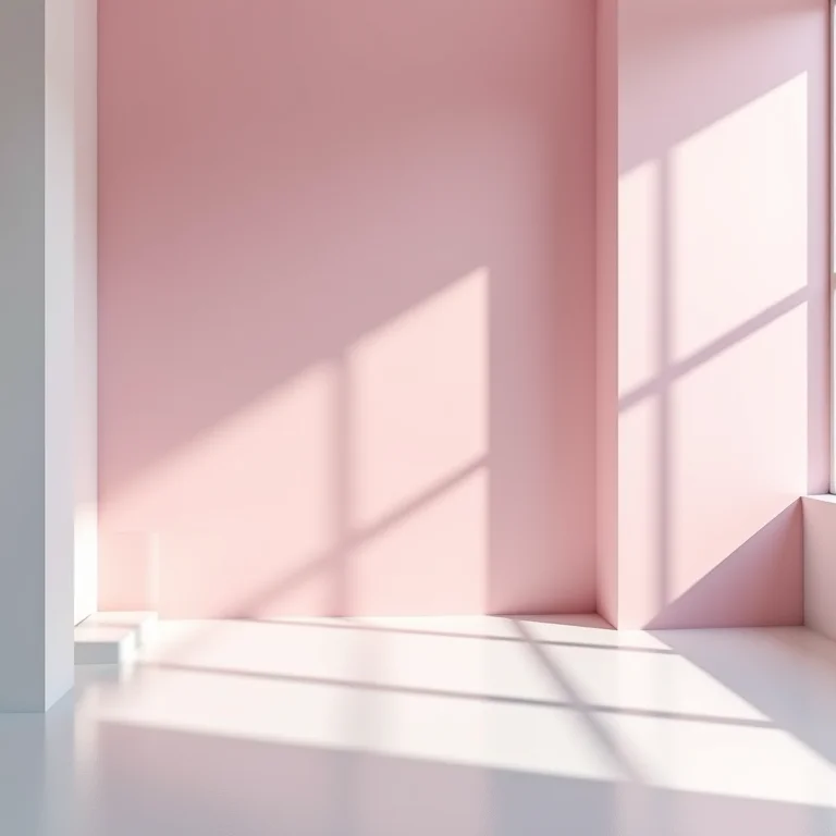 Quarto sem texturas, resultando em um ambiente sem personalidade e acolhimento.