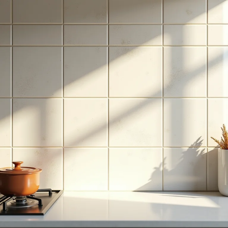 Revestimento inadequado em cozinha americana