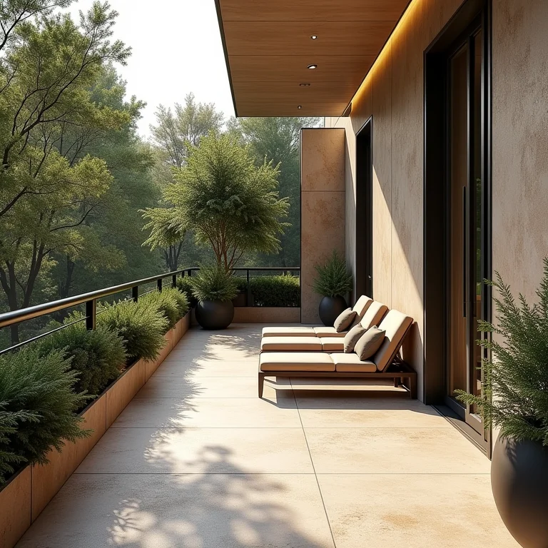 Revestimentos charmosos para varanda gourmet com estilo