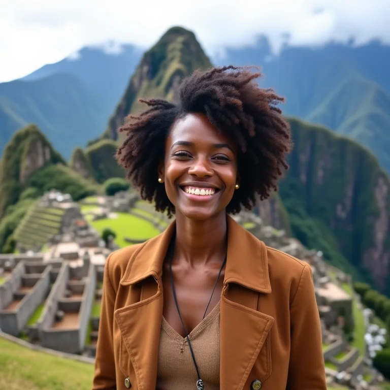 Roteiro em Machu Picchu.