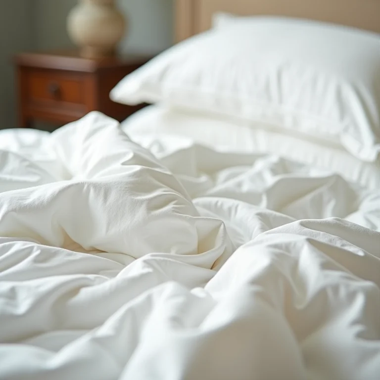 Roupa de cama de algodão orgânico