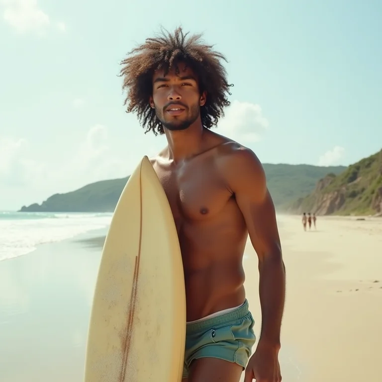 Surfista em Paracuru