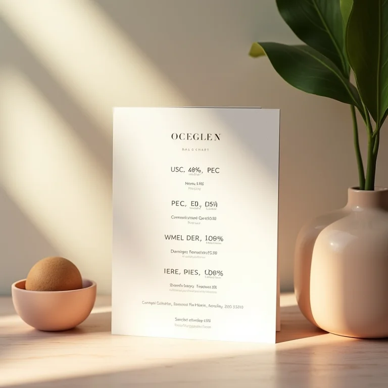 Tabela de preços de pousada com amenidades