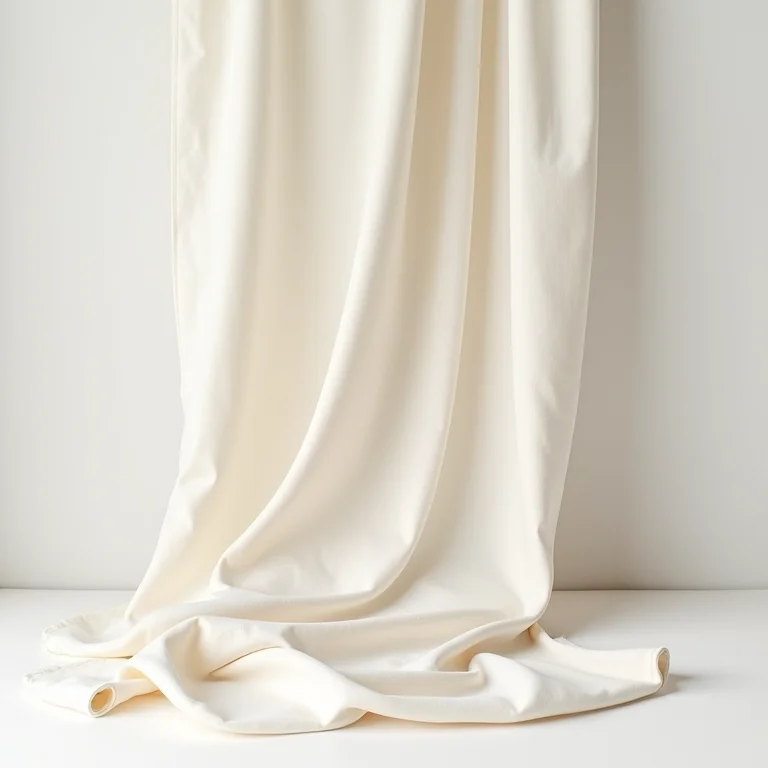 Tecidos como seda, algodão e linho que ajudam a modelar a silhueta