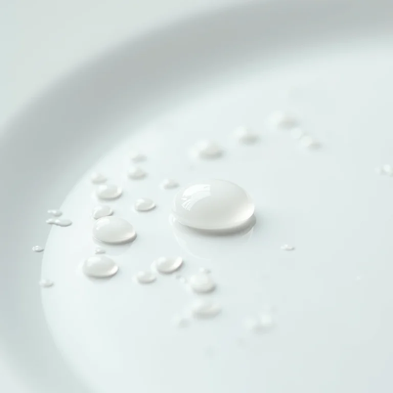 Teste de absorção de água em porcelanato.