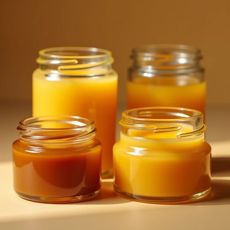 Tipos de cera para velas.