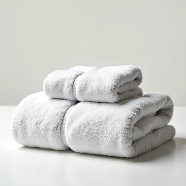 Toalhas de microfibra para praticidade e eficiência.