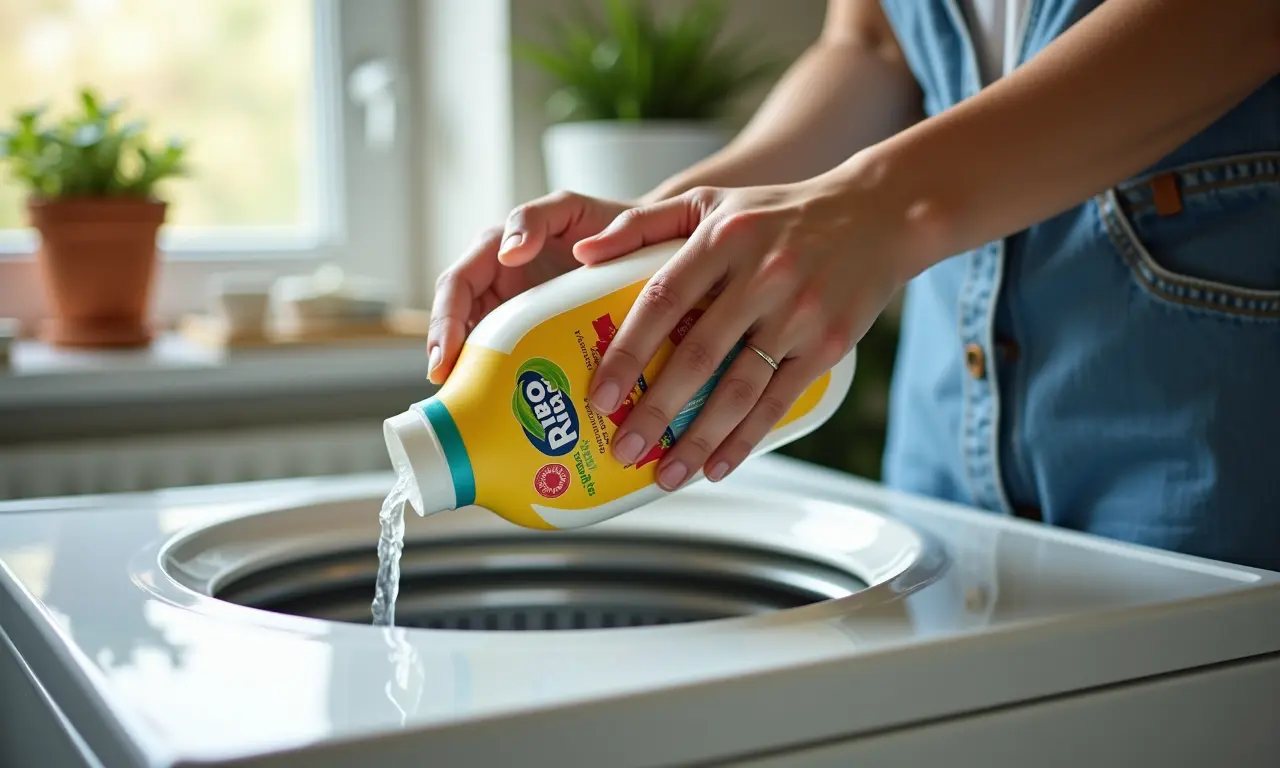 Usando sabão neutro para lavar roupas delicadas e preservar as cores.