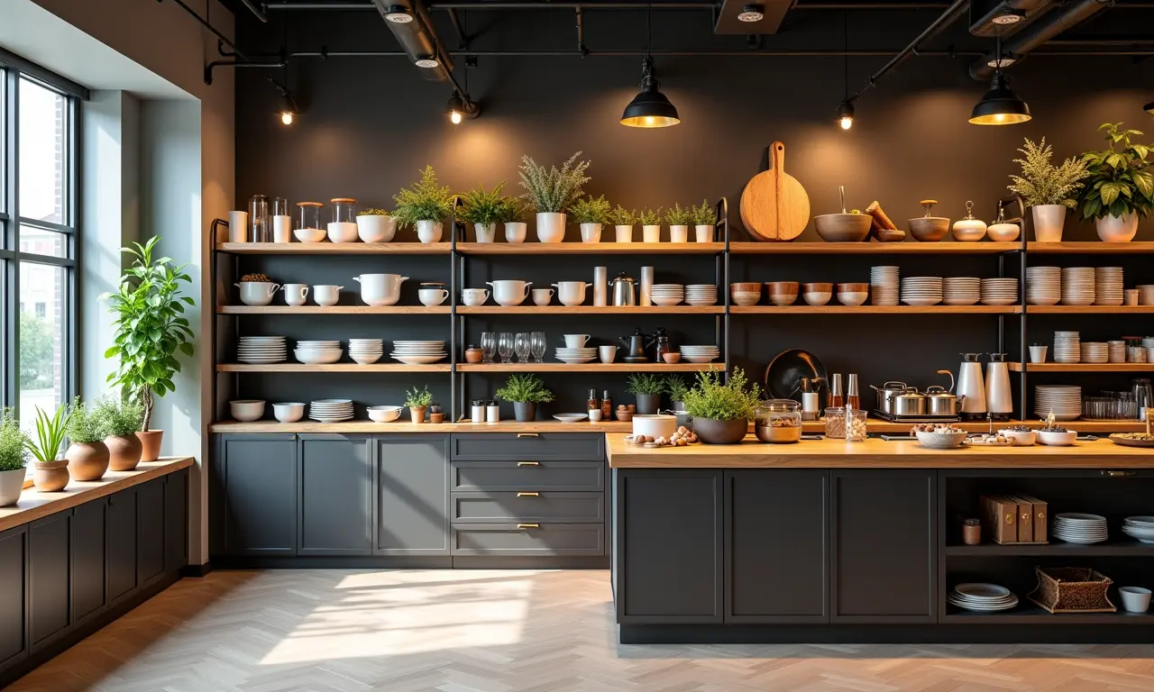 Variedade de utensílios de cozinha na Camicado.