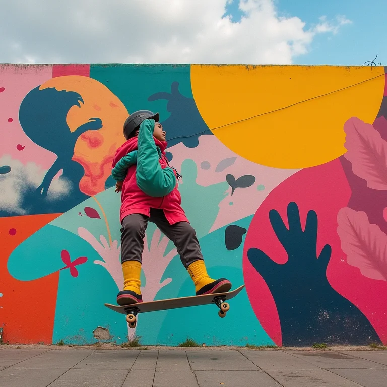 Viaduto das Artes, arte urbana