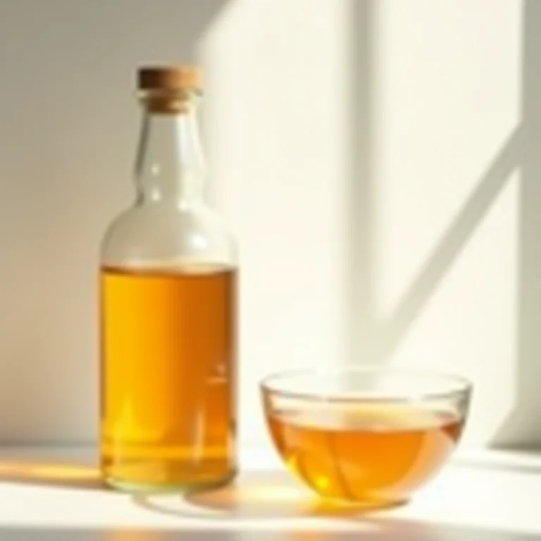 Vinagre de maçã para brilho capilar