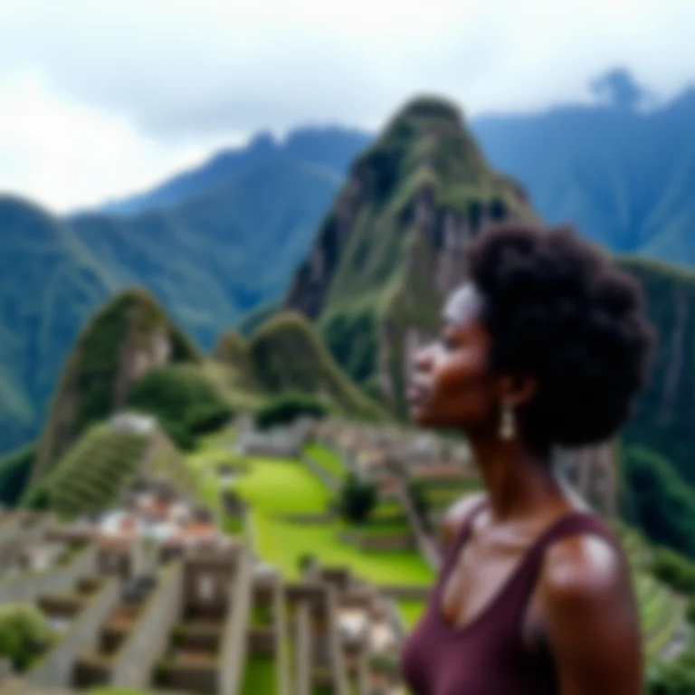 Vista da Trilha Huayna Picchu