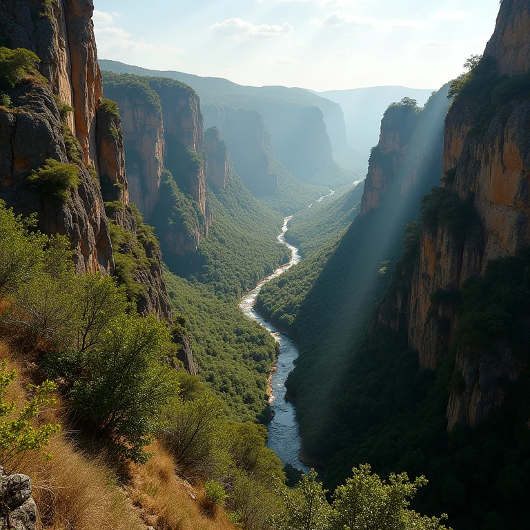 Vista panorâmica da Chapada Diamantina.