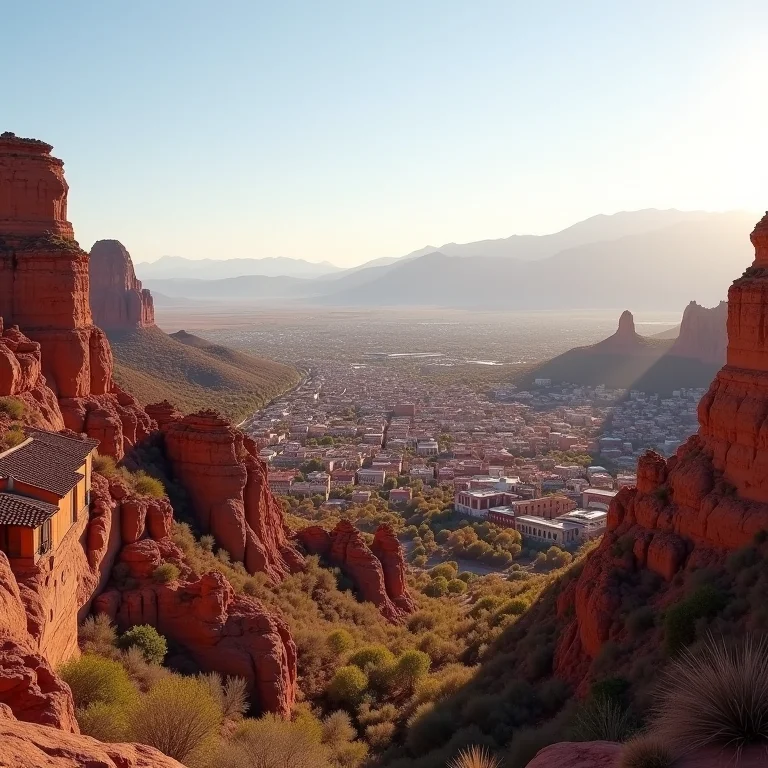 Vista panorâmica de Salta, Argentina