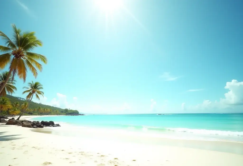 Bahia Secreta: As praias paradisíacas que você precisa conhecer Vista panorâmica de uma praia paradisíaca na Bahia
