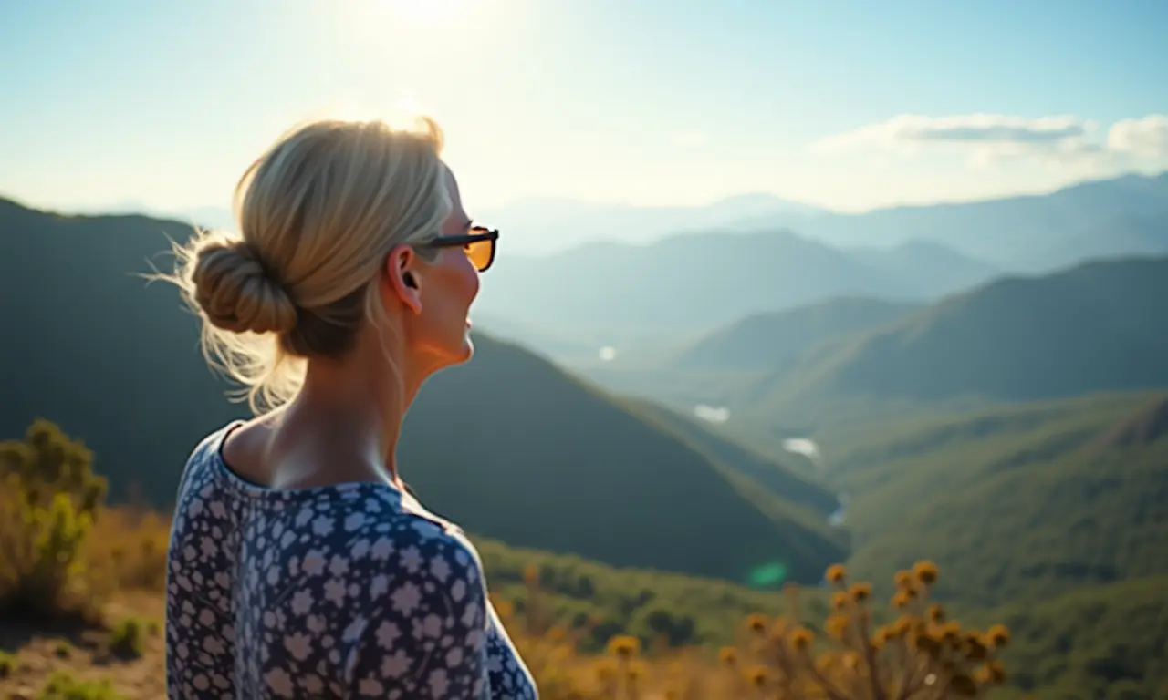 Vista panorâmica do Mirante Nossa Senhora Auxiliadora em Santo Antônio do Pinhal.
