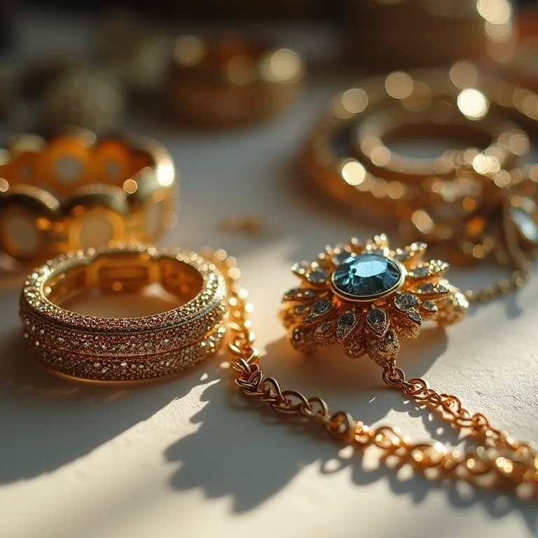 Acessórios exagerados versus acessório minimalista