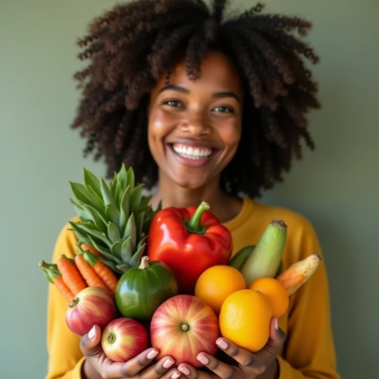 Alimentação saudável para a saúde do cabelo
