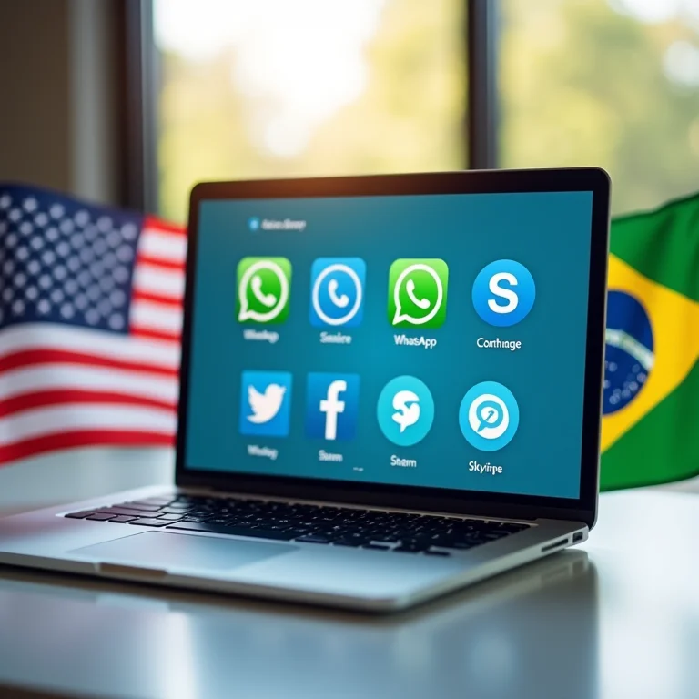 Alternativas para ligar dos EUA para o Brasil