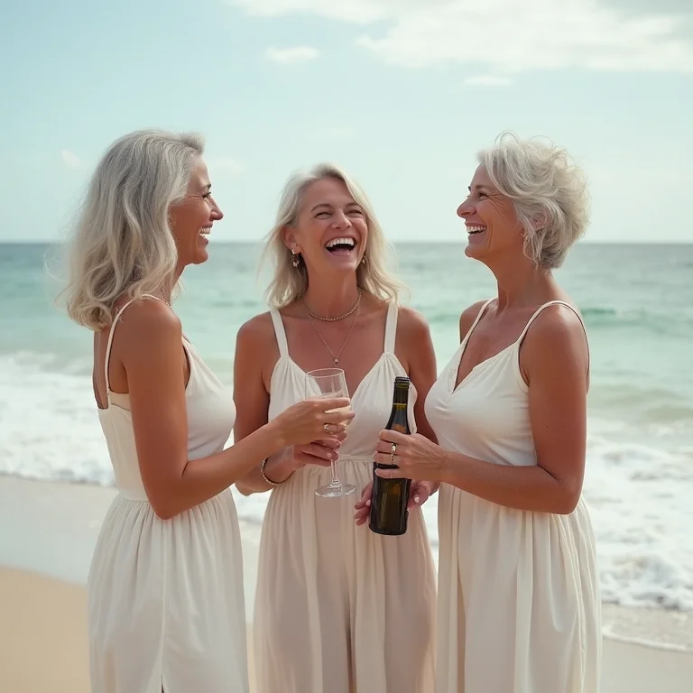 Amizade e celebração na Praia de Moreré, Bahia.