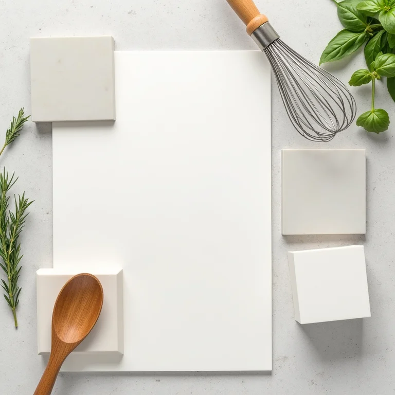 Amostras de Silestone em cores claras para cozinha