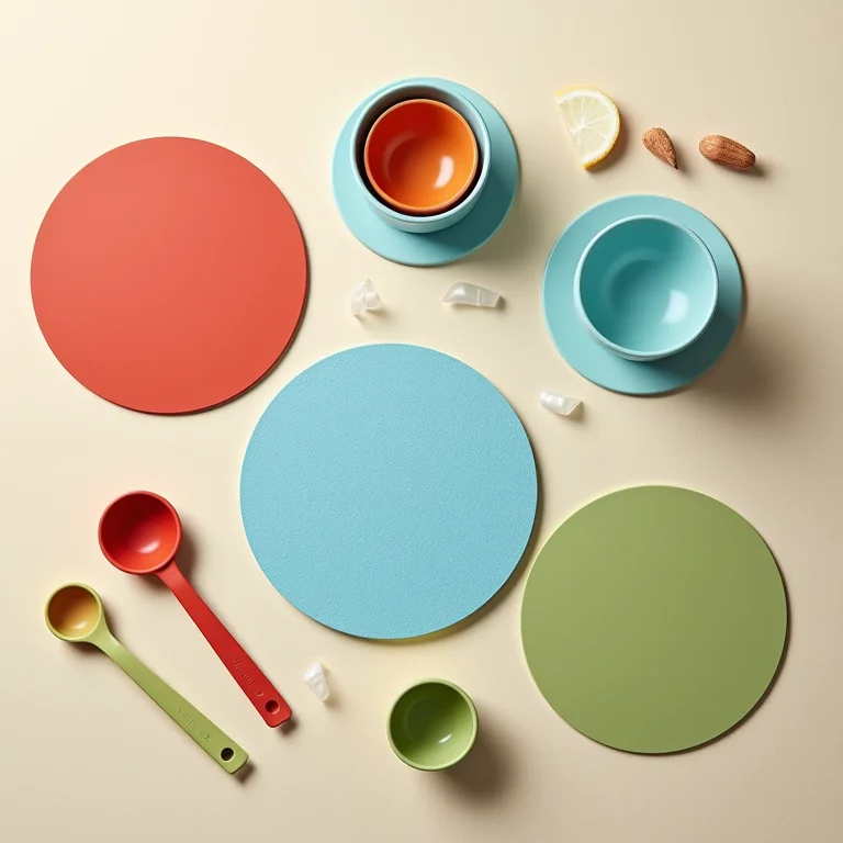 Amostras de Silestone em cores vibrantes para cozinha