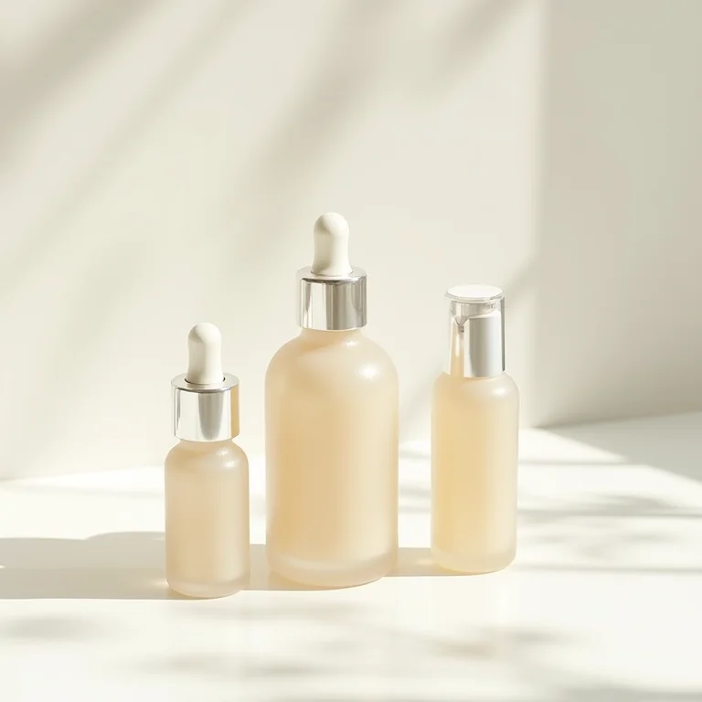 Ampolas de ácido hialurônico e produtos de tratamento capilar para botox