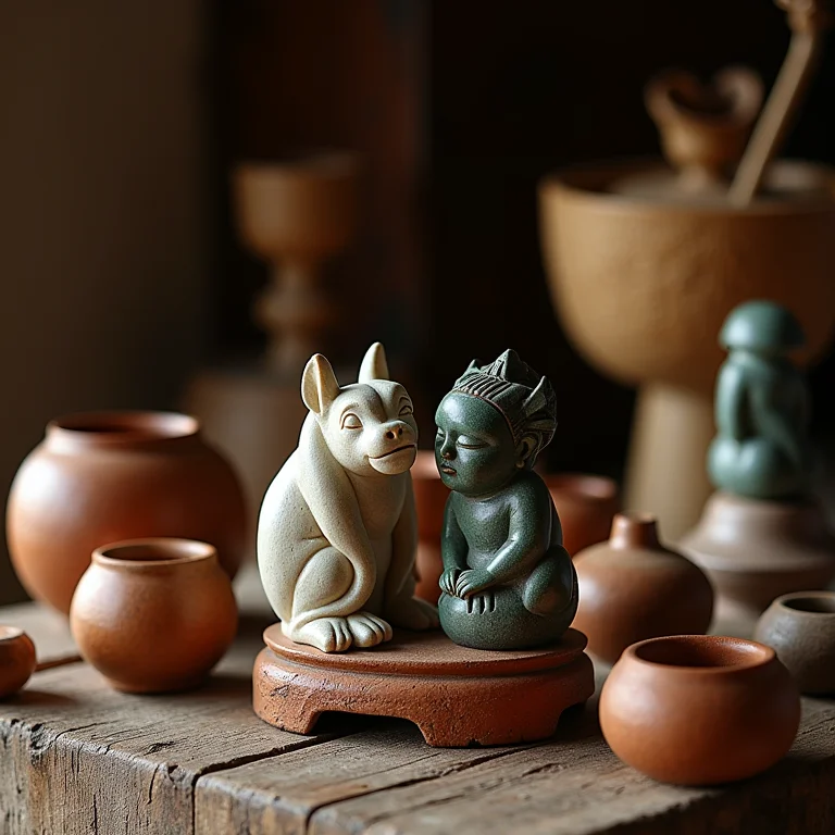 Artesanato local que valoriza a história de Ouro Preto.