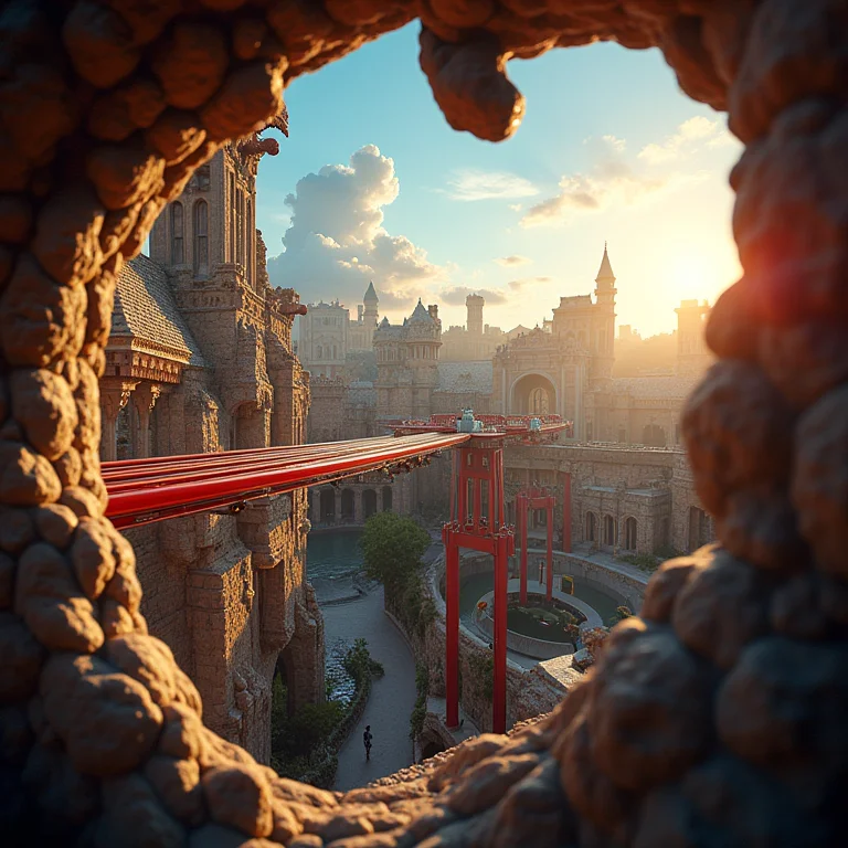 Atração emocionante no Universal Studios Hollywood