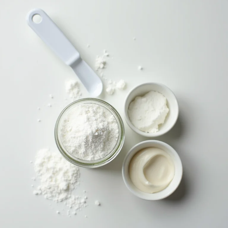 Bicarbonato de sódio para clarear pelos: close-up.