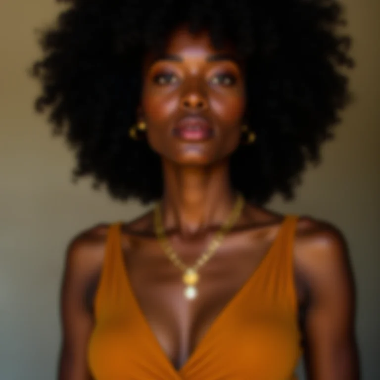 Body com decote em V valorizando o colo feminino.