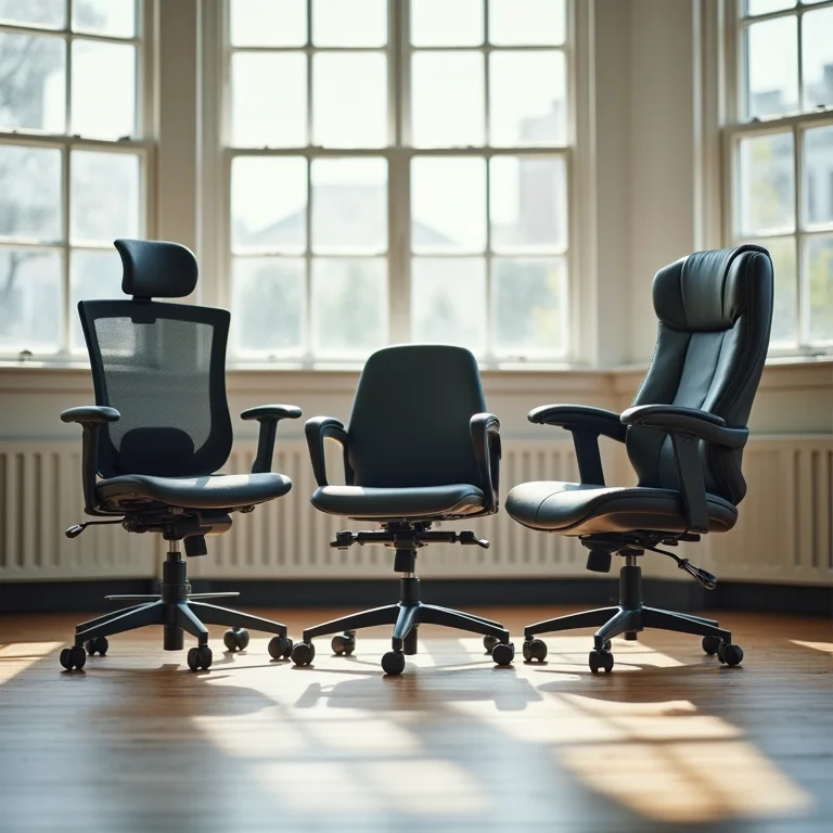 Cadeiras de escritório: desconfortável, formal e ergonômica