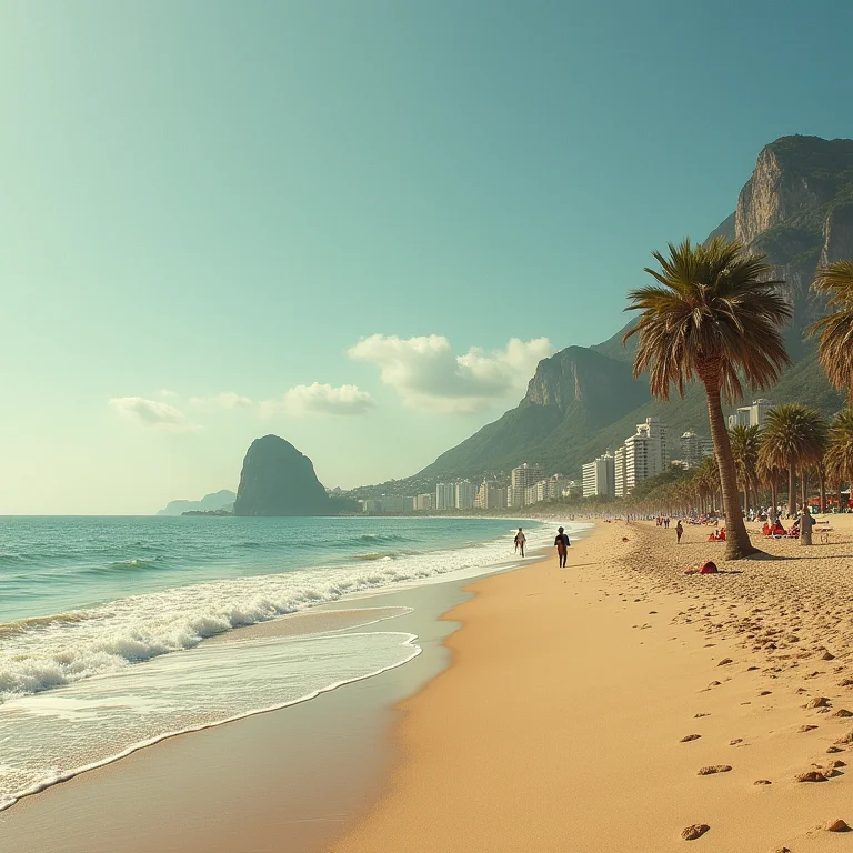 Cartões postais antigos retratando a história de Copacabana
