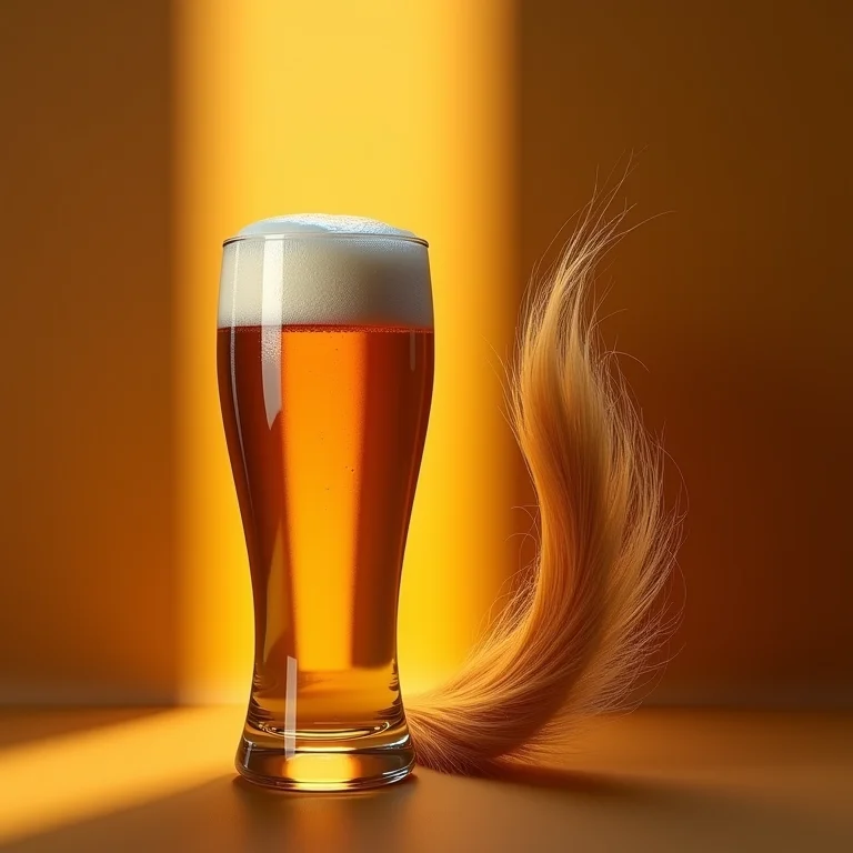 Cerveja para dar brilho e maciez ao cabelo