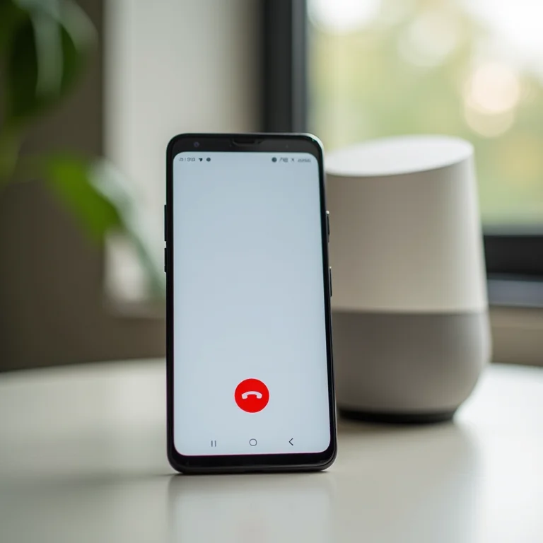 Chamada via Google Voice