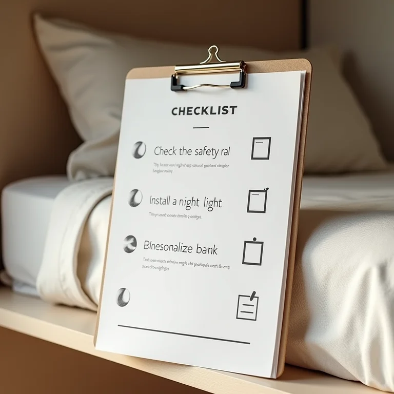 Checklist com dicas para escolher e montar um beliche seguro e divertido.