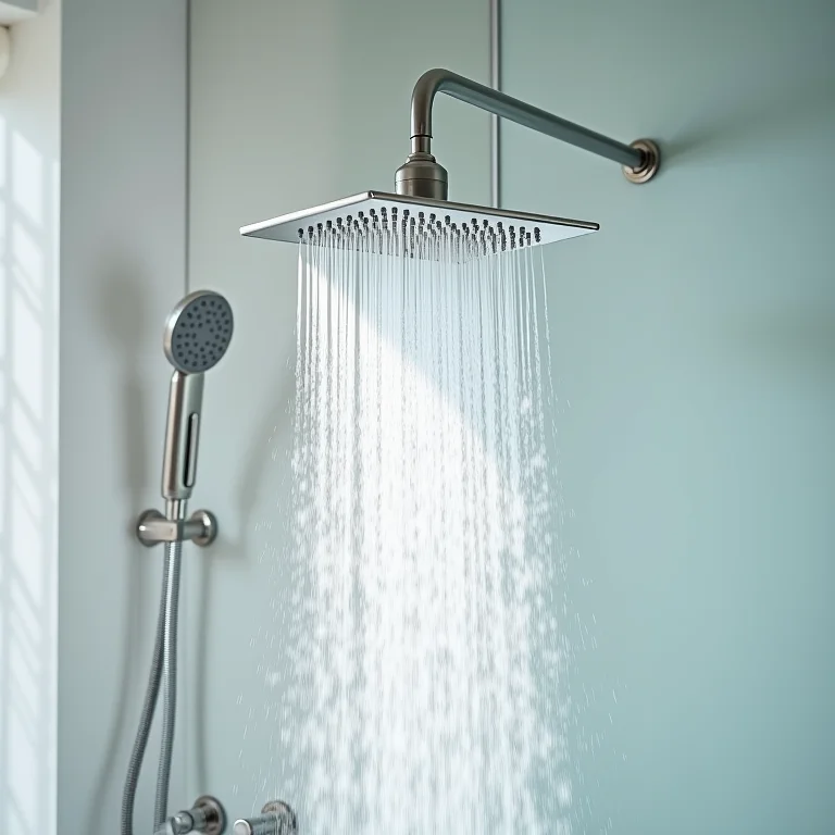 Chuveiro instalado sem vazamentos