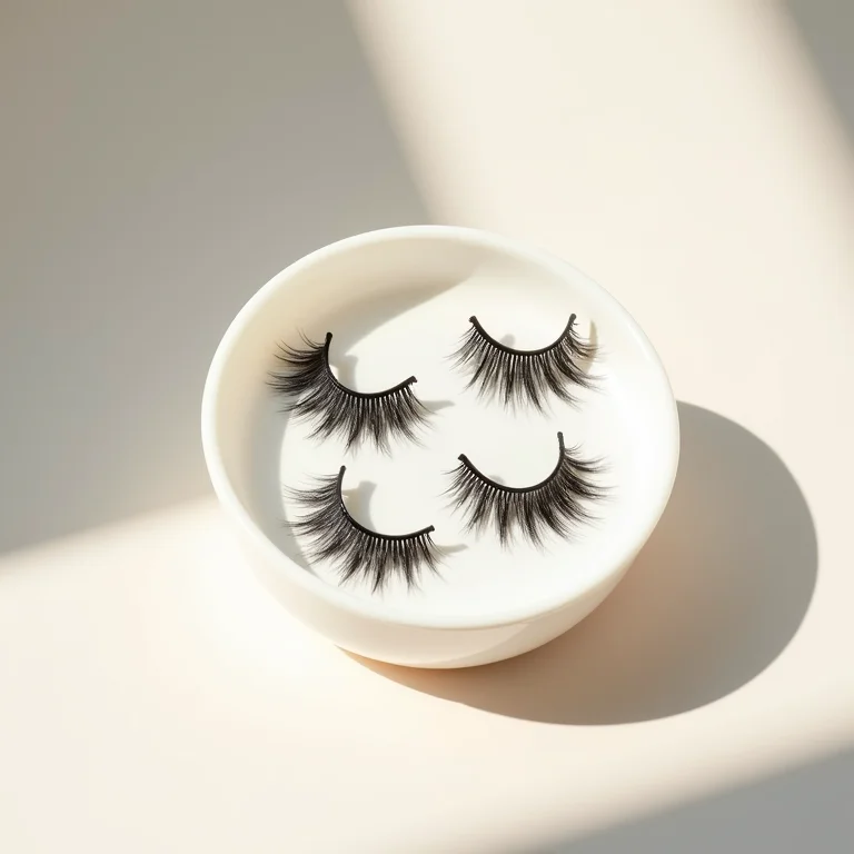 Cílios em tufos para customizar o volume