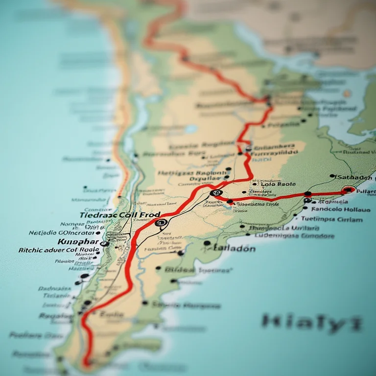 Close-up de mapas rodoviários detalhados da Ilha do Marajó.