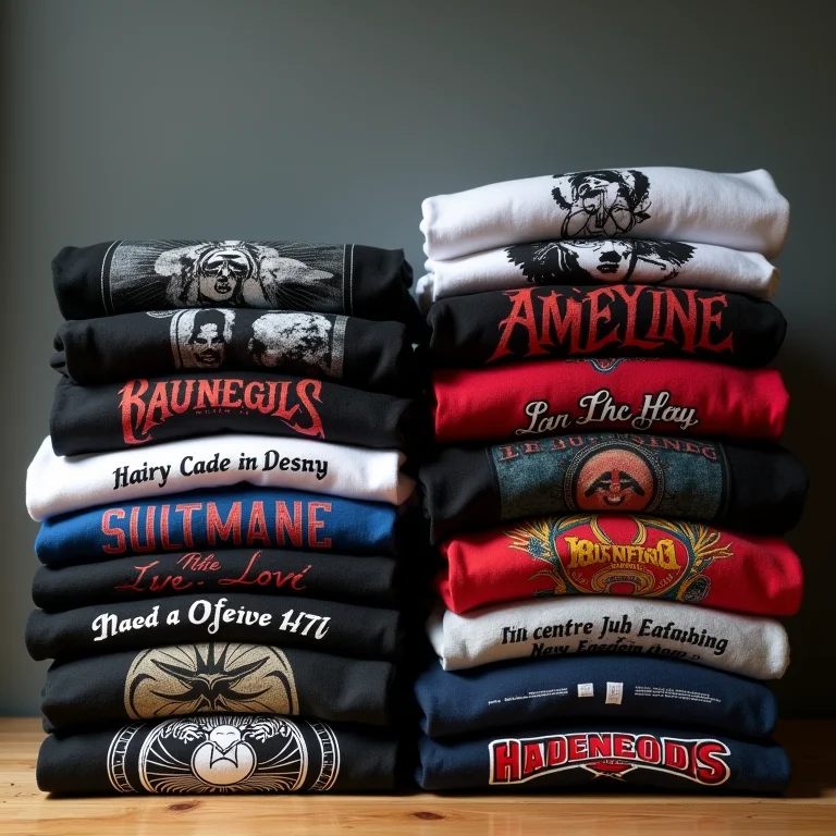 Como escolher o tamanho certo da camiseta de banda