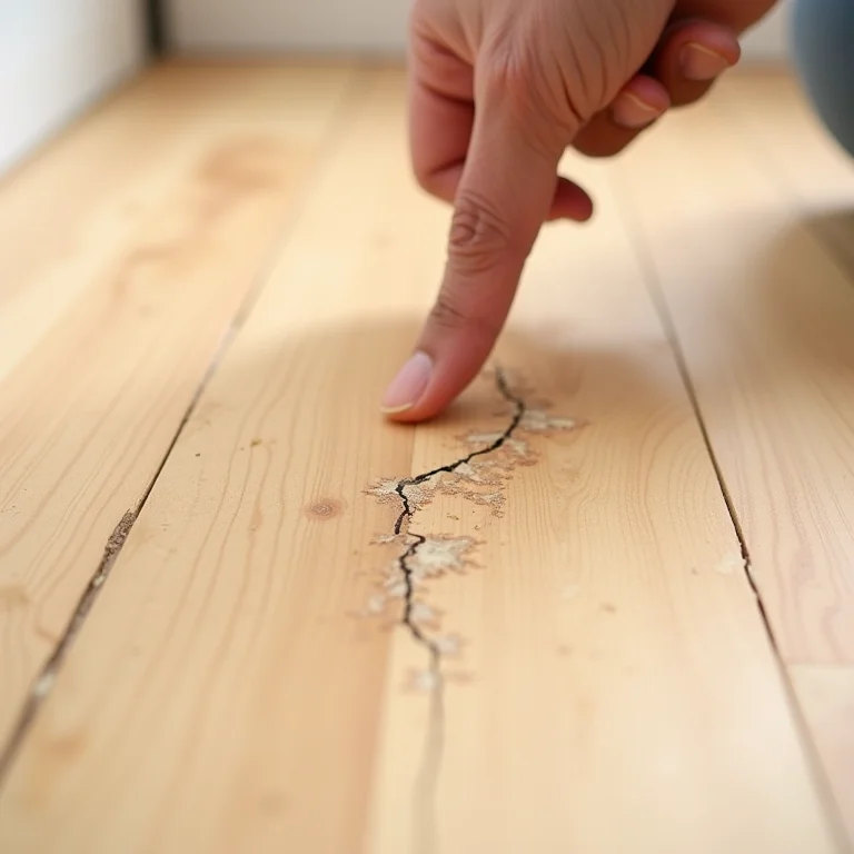 Contrapiso inadequado para instalação de piso laminado