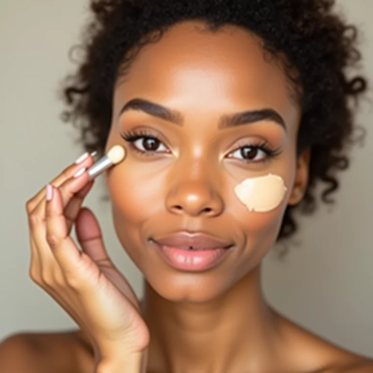 Corretivo antes ou depois da base?