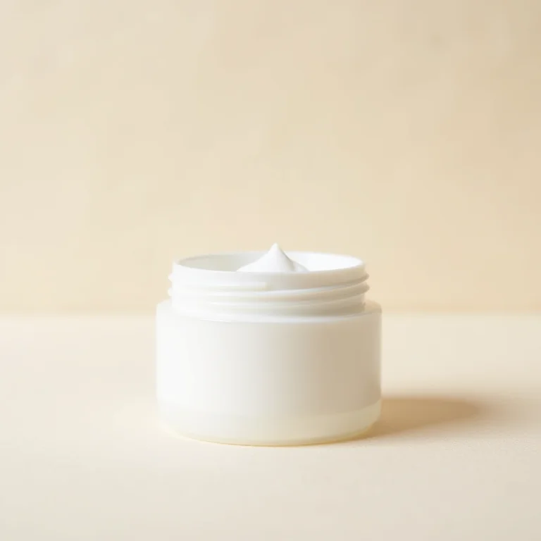 Creme hidratante facial com ácido hialurônico