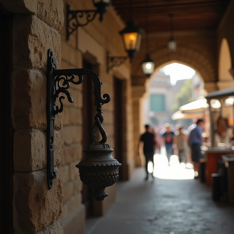 Detalhes da arquitetura histórica do Mercado Ver-o-Peso