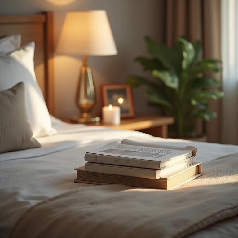 Detalhes de decoração para quarto de hóspedes